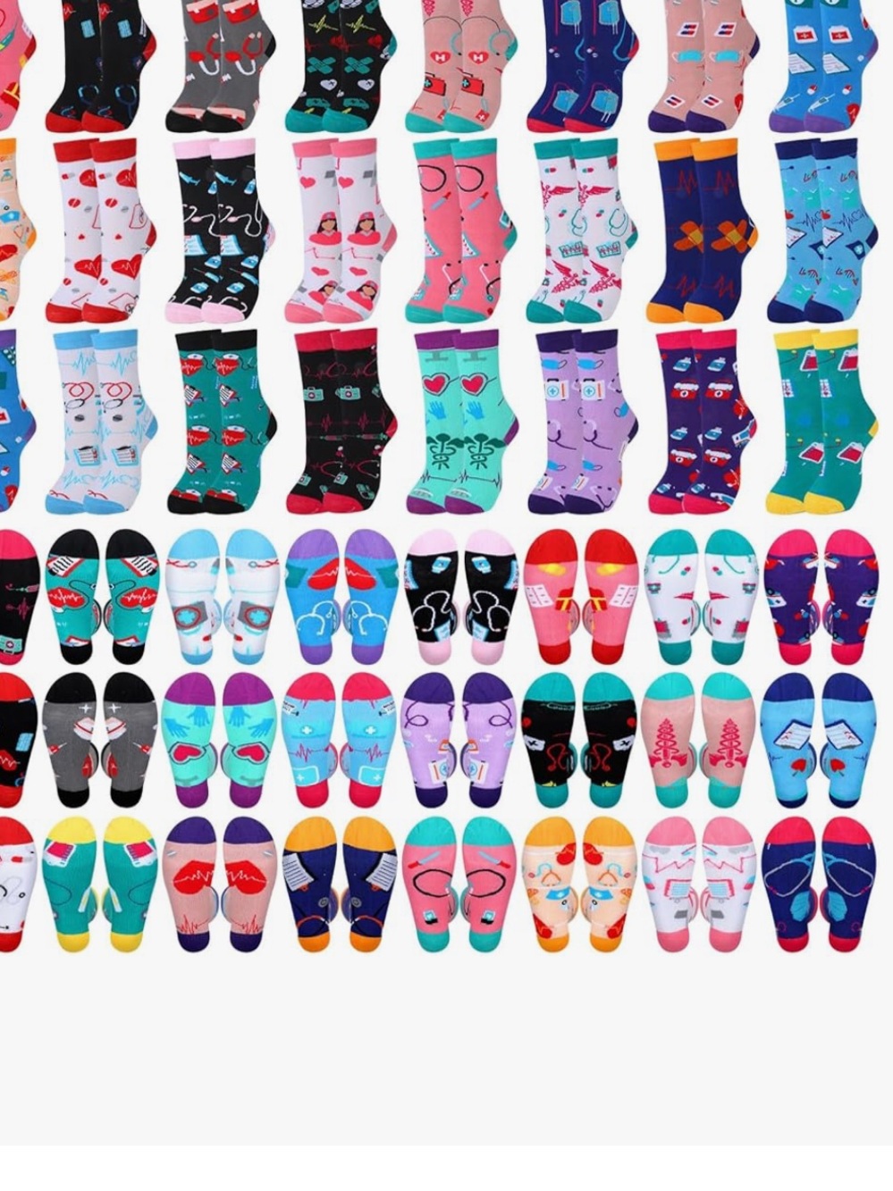 Astr Multi-Color Cute Character Sock Set